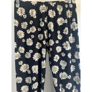 Eevee Daisy Floral Leggings Pants Buttery Soft Plus One Size